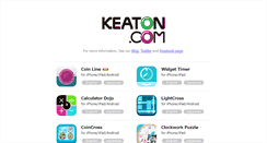 Desktop Screenshot of keaton.com